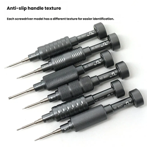 Kit de <span class=keywords><strong>tournevis</strong></span> professionnel pour mécaniciens, embouts magnétiques de précision pour le démontage de téléphones/tablettes, outils de réparation avec poignée antidérapante - Product Image 3