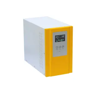 Écran LCD 12vdc 24vdc 1000w 1kw onduleur d'énergie solaire tout-en-un intégré 30a mppt contrôleur de charge solaire pour usage domestique