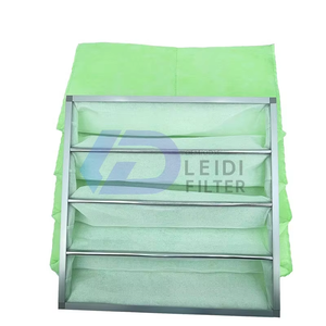 Mới đáng tin cậy <span class=keywords><strong>G4</strong></span> lớp 4P túi lọc Bộ lọc không khí yếu tố cho thương mại thông gió hiệu quả cao - Product Image 6