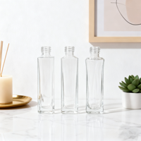 5ml 10ml 15ml rouleau de verre vide sur des bouteilles pour huiles essentielles avec des boules de rouleau en acier inoxydable