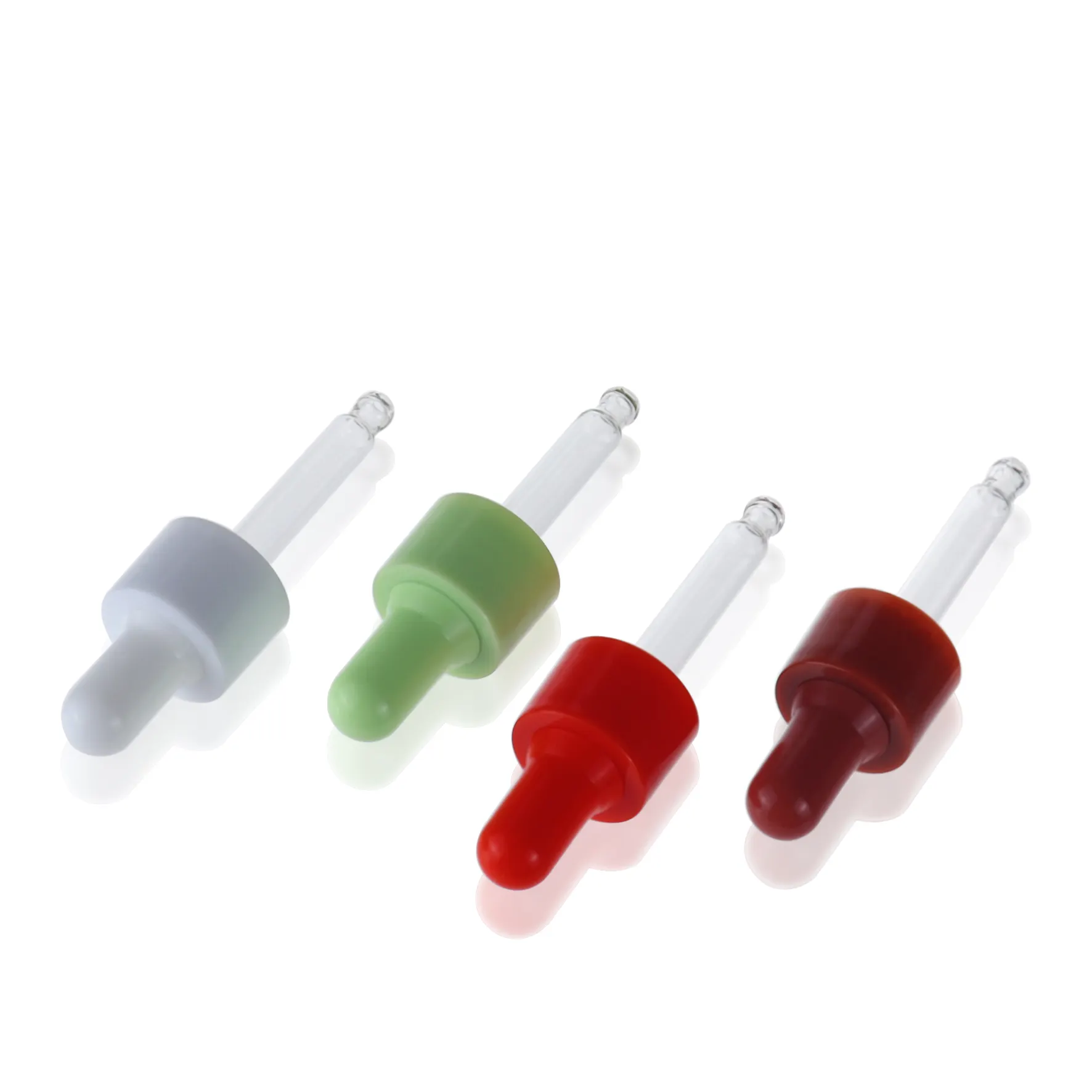 18 415 20 410 Aluminium cosmetic plastic bottle closure screw glass bottle dropper cap 18mm lid