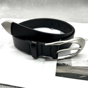 Alien Dagger Tail Old Silver Plated Crocodile Leather Luxury Retro High-Grade Decoration PU for Ladies Perfect Jeans Dresses - Product Image 1