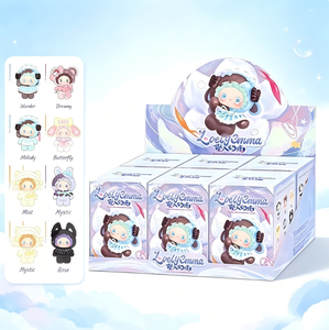 100% Oficial y Licenciado, Adorable Muñeca de Peluche de la Serie Emma Falling Into Dreamscape, Caja Sorpresa, 6 Piezas/Juego, Clip para Teléfono, Juguete Decorativo - Product Image 1