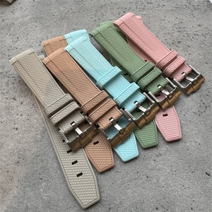 PEITONG vente en gros de bracelets de montre en silicone de haute qualité 20MM bracelet de montre en caoutchouc à extrémité incurvée pour <span class=keywords><strong>Moon</strong></span> <span class=keywords><strong>Swatch</strong></span> Omega - Product Image 3