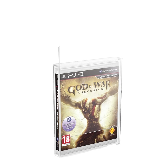 Shelter Acrylic Video Game Box with High Transparency for Collectible Game Box Display  Protection