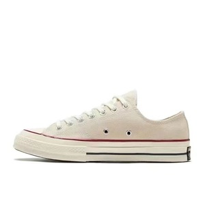 Zapatillas bajas de lona con punta redonda y cordones, estilo casual deportivo de los años 70, sin cordones, tallas grandes disponibles. - Product Image 3