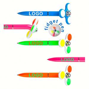 Stylo anti-stress rétractable 2026 avec spinner, idéal pour la relaxation, personnalisable avec logo, cadeau promotionnel – Vente Flash - Product Image 2
