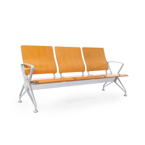 Silla de Espera Resistente de 3 Plazas con Reposabrazos, Ideal para Hospitales y Áreas de Espera de Bancos - Product Image 3