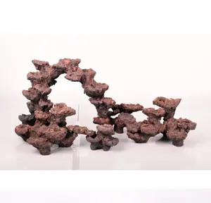 Akvaryum kayalar 90-A A.S. Akvaryum dekoratif taş seramik resif kaya büyük balık tankı için canlı kaya fonksiyonu
