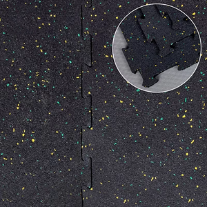 Baldosas de goma entrelazadas <span class=keywords><strong>para</strong></span> gimnasio, rollos de goma <span class=keywords><strong>para</strong></span> suelo, alfombrilla de goma deportiva - Product Image 5