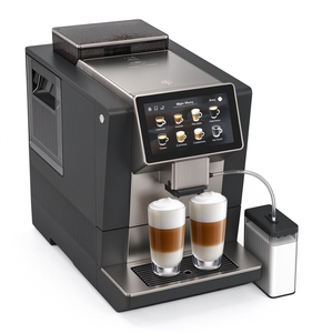 Anbolife Nuova Macchina da Caffè Espresso Completamente Automatica 15 Bar 20 Preimpostazioni Touchscreen da 7 Pollici Macinacaffè Integrato Serbatoio Acqua da 2L OEM ODM - Product Image 2