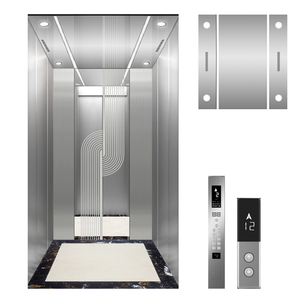 Ascensor Moderno para Viviendas <span class=keywords><strong>de</strong></span> 4 Pisos con Motor <span class=keywords><strong>de</strong></span> Tracción sin Engranajes VVVF, Capacidad <span class=keywords><strong>de</strong></span> 400 kg, Acero Inoxidable, para 4-13 Personas - Product Image 4