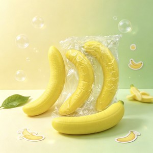 ของเล่นบีบคลายเครียดรูปกล้วย PU Slow Rising Simulation ของเล่นบีบเหนียวๆ ของเล่นบีบแก้เครียด ราคาถูก ของขวัญสำหรับนักเรียน - Product Image 6