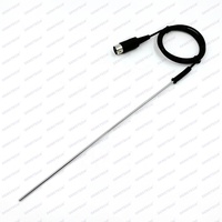 Termokopel industri RTD PT100 PT1000, Probe Sensor suhu termistor Platinum
