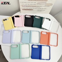 Funda Plegable para Teléfono de PC Pintada con Spray de Alta Calidad de Fábrica IDEAL, Resistente a Impactos, de Color Sólido, para iPhone 18 Fold, con Logotipo Personalizable