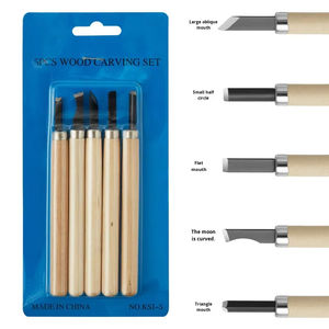 Lot de 12 ciseaux à <span class=keywords><strong>bois</strong></span> professionnels faits à la main en <span class=keywords><strong>bois</strong></span> massif pour <span class=keywords><strong>sculpture</strong></span>, <span class=keywords><strong>sculpture</strong></span> industrielle en acier au manganèse pour étudiants en art - Product Image 4