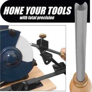 Système d'affûtage d'outil de tournage de tour personnalisable de 6 pouces comprenant un gabarit quadruple et des blocs de configuration <span class=keywords><strong>pour</strong></span> les meuleuses Support OEM - Product Image 2