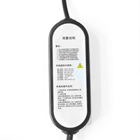 7KW 3Phase 32A Wi-Fi APP Type2 Type1 GBT Chargeur EV portable EVSE Boîte de charge mobile Station de charge pour chargeur Ev 7kw