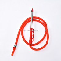 Yiwu TOBCCO Longue tige de chicha en silicone, porte-cigarette en silicone, couleurs, chicha filetée en PVC