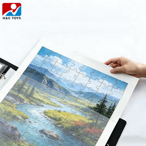 Tragbares Doppelknopf-Schultergurt-Loseblatt-Notizbuch für 20 Seiten, 500 Teile Puzzle-Aufbewahrungsbuch, Wasserdicht und Fleckenresistent - Product Image 4