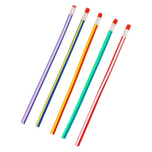Gomme à effacer en plastique flexible 2B, écologique, incassable, non toxique, résistante aux chutes, pour enfants, école, art - Product Image 5