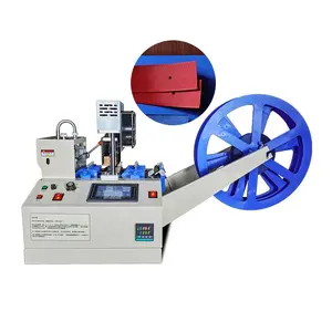 TR-LH120 Automatic Hot Knife Nylon Polyester Fabric Webbing Ribbon Cutter Tape Cutting Machine for PVC Elastic Band Zipper Tape