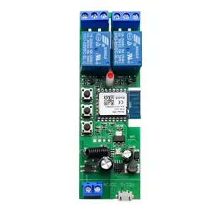 Tuya RF 433mhz Smart WIFI Switch Module DC 12V 24V 32V 220V Relay Tuya  Smart Life APP Remote Control Garage Door Opener Alexa