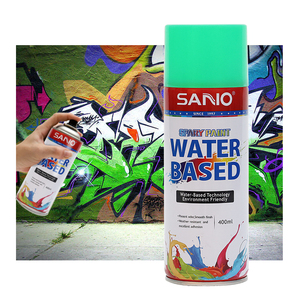 SANVO 400ml prezzo di fabbrica a buon mercato spraypaint asian <span class=keywords><strong>paint</strong></span> car restoring spray black metallic gold spray <span class=keywords><strong>paint</strong></span> - Product Image 3