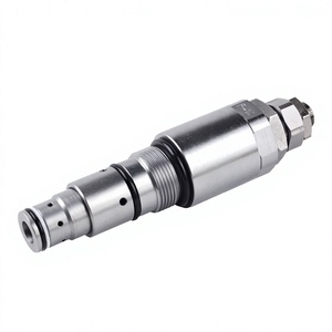 Pièces hydrauliques compatibles pour excavatrices, soupape de commande et de décharge KMX15RA, R210-7, R215-7, R225-7, 31N6-17400, 31N6-17410, marque Hm - Product Image 1
