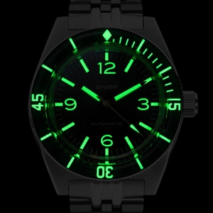 ODM nuevo bisel de cristal de zafiro de alta calidad clásico azul 20ATM Diver relojes mecánicos hombres para <span class=keywords><strong>Swiss</strong></span> Super Luminous - Product Image 4