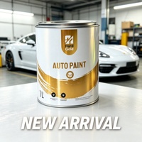 Peinture acrylique liquide bicomposante grise 2K, haute dureté, anti-corrosion, peinture en aérosol automobile, haute brillance, longue durée, pour extérieur