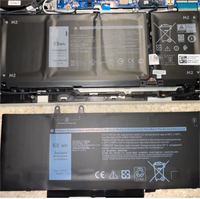 Pengganti Baterai Laptop 3HWPP 1VY7F untuk Dell Inspiron 7706 2-in-1 Inspiron 17 7500/7506 451-BCMN 3541 15.2V 68Wh