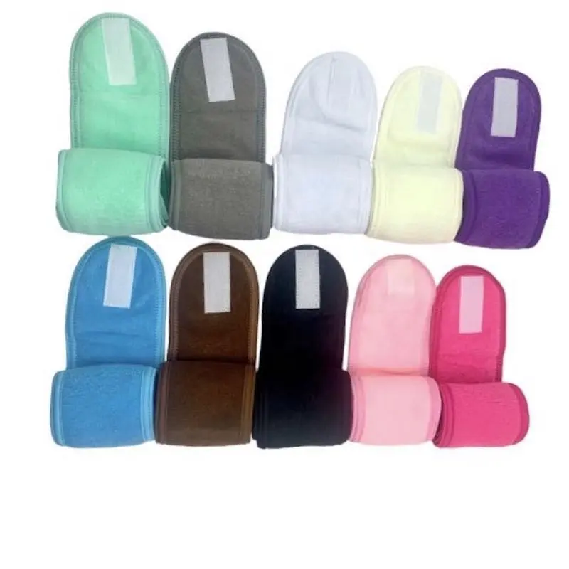 Wholesale High Quality Terry Towel Sport Head Band Unisex Customized Logo Fabric Wear Protection Design Hairbands