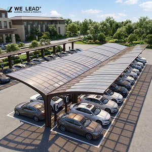 Kit de système d'abri pour voiture en aluminium résistant aux intempéries, style pergola, pour la décoration de jardin de villa de luxe - Product Image 3