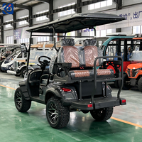 Voiturette de golf électrique personnalisée CAMP, moteur AC 5000W, batterie au lithium, buggy de golf tout-terrain surélevé, véhicule de tourisme à quatre roues