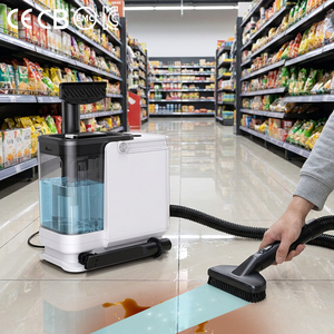 Nettoyeur de tapis électrique à eau froide pour la maison et les sièges de voiture, canapé, poupée en coton, tapis en laine – Extracteur portable humide/sec - Product Image 3