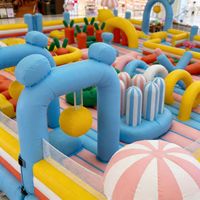 Château gonflable certifié de qualité commerciale pour enfants, avec souffleur, château gonflable d'extérieur