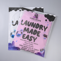 Sachets Ziplock en LDPE recyclables imprimés sur mesure avec finition mate pour chaussettes et petits articles de rangement domestique – Vente en gros