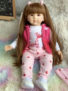 Muñeca Reborn de Silicona de 100 cm, Modelo Defa Lucy, con Peluca, para Niños de 10 Años, Kit Realista para Adultos - Product Image 4