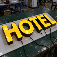 Enseignes LED pour Salon de Beauté et Spa, Lettres Métalliques, Enseigne Lumineuse LED Personnalisée pour Entreprise, Signalétique Frontale Éclairée