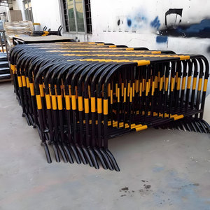 पेशेवर भीड़ नियंत्रण बाधा प्रणाली घटना और निर्माण सुरक्षा के लिए गैल्वेनाइज्ड स्टील अस्थायी बाड़ लगाना - Product Image 2