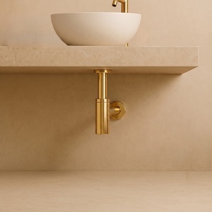 Ensemble <span class=keywords><strong>de</strong></span> <span class=keywords><strong>vidange</strong></span> <span class=keywords><strong>de</strong></span> lavabo moderne en acier inoxydable avec siphon bouteille G 1-1/4" pour salle <span class=keywords><strong>de</strong></span> bain d'hôtel et baignoire - Anti-corrosion et écologique - Product Image 5