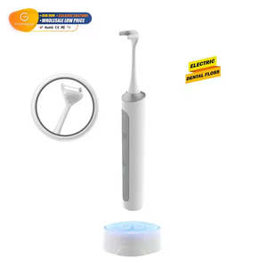 Wireless Charging IPX7 Waterproof Electric Dental Flosser 30000 Vibrations/Min for <b>Plaque</b> <b>Removal</b> <b>Teeth</b> Whitening - Product Image 1