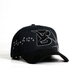 Gorras Personalizadas de Algodón de 5 Paneles con Visera de Gamuza, Gorra de Béisbol con Bordado de la Estatua de la Libertad, Estilo Dobby - Product Image 2