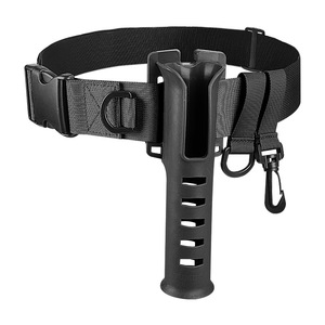Portable <b>Rod</b> <b>Holder</b> Fishing Gear Accessory with Adjustable Waist Fishing <b>Rod</b> Insertion Device Fishing Accessories Tool - Product Image 1