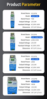 Fuente de Alimentación Conmutada AC-DC de 24V para Montaje en Riel DIN, NDR-120-24, 24V 5A 10A 100-240VAC SMPS para Monitores de Voltaje Automáticos Industriales