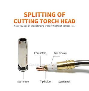 36kd Euro MIG Đồng <span class=keywords><strong>CO2</strong></span> Hàn ngọn đuốc Sản phẩm hiệu suất cao trong thể loại ngọn đuốc hàn - Product Image 4