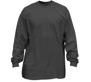 Men's Vintage Style 100% Cotton Fleece O-Neck College T-Shirt Long Sleeve Heavyweight Breathable Quick Dry Plus Size - Product Image 6