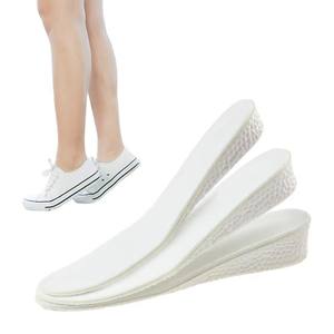 Espadrilles élastiques souples amortissement hauteur talon Insertion coussin accru respirant hauteur augmenter semelle intérieure - Product Image 1