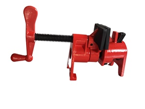 3/4 inch nhiệm vụ nặng nề h loại Chế biến gỗ Ống kẹp gỗ dán Ống kẹp thép dễ uốn sắt Ống kẹp với pad - Product Image 2